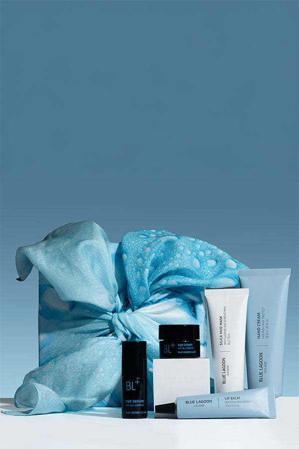 Scarf gift wrap – Blue Lagoon Skincare
